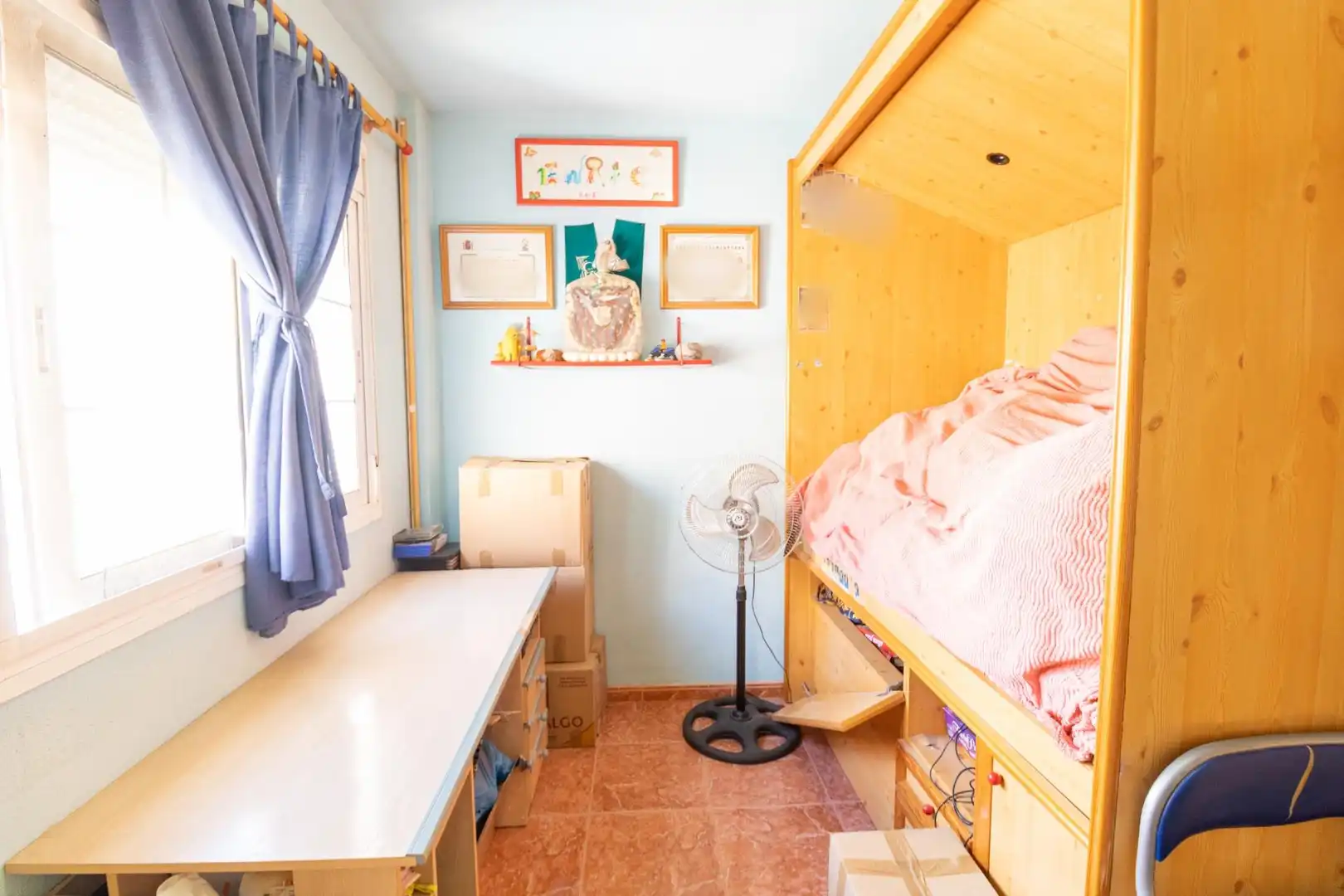 Bedroom of Houses for sale in Pechina  with Air Conditioner, Terrace and Balcony