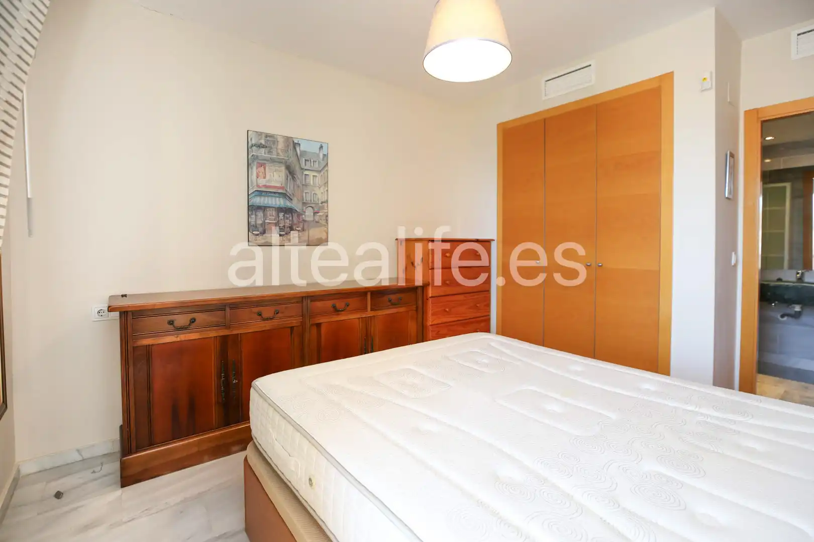 Bedroom of Apartments for sale in Villajoyosa / La Vila Joiosa  with Air Conditioner, Heating and Terrace