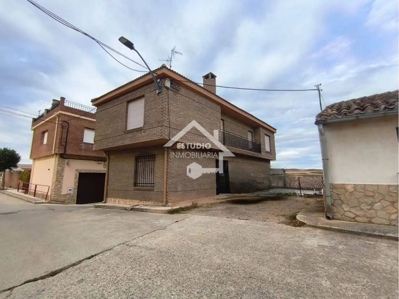 Vista exterior de Casa o chalet en venta en Mendavia con Amueblado