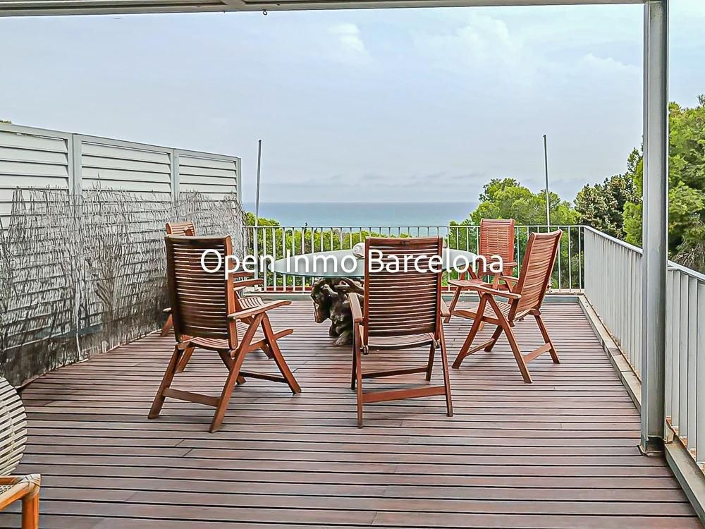 Terrassa de Dúplex de lloguer en Sant Pere de Ribes amb Calefacció, Parquet i Terrassa