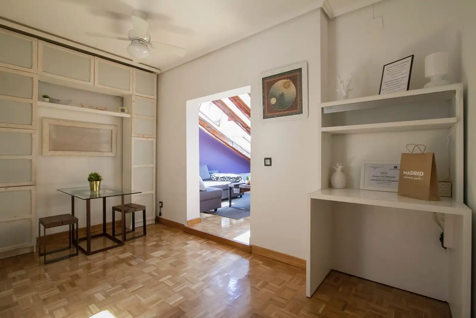 Habitación de Apartamento en venta en Madrid con Calefacción, Parquet y Amueblado