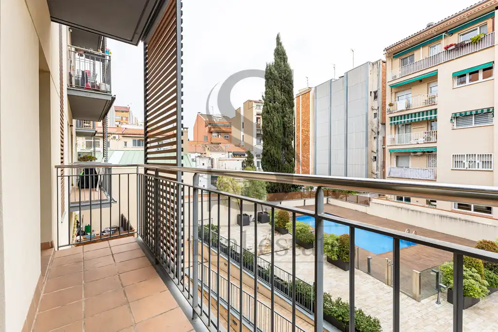Balcony of Flat for sale in  Barcelona Capital  with Air Conditioner, Heating and Balcony