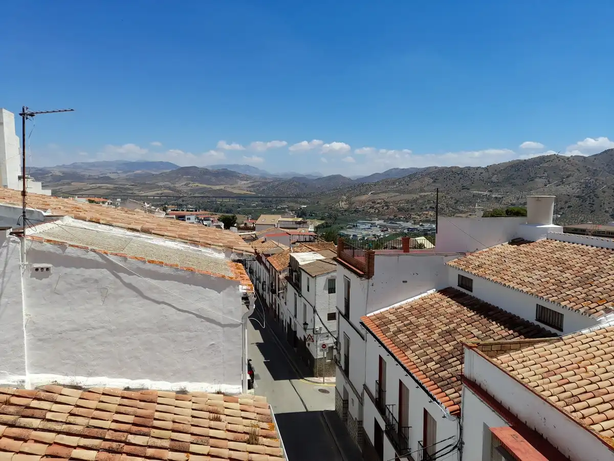 Vista exterior de Casa adosada en venda en Álora amb Aire condicionat i Terrassa