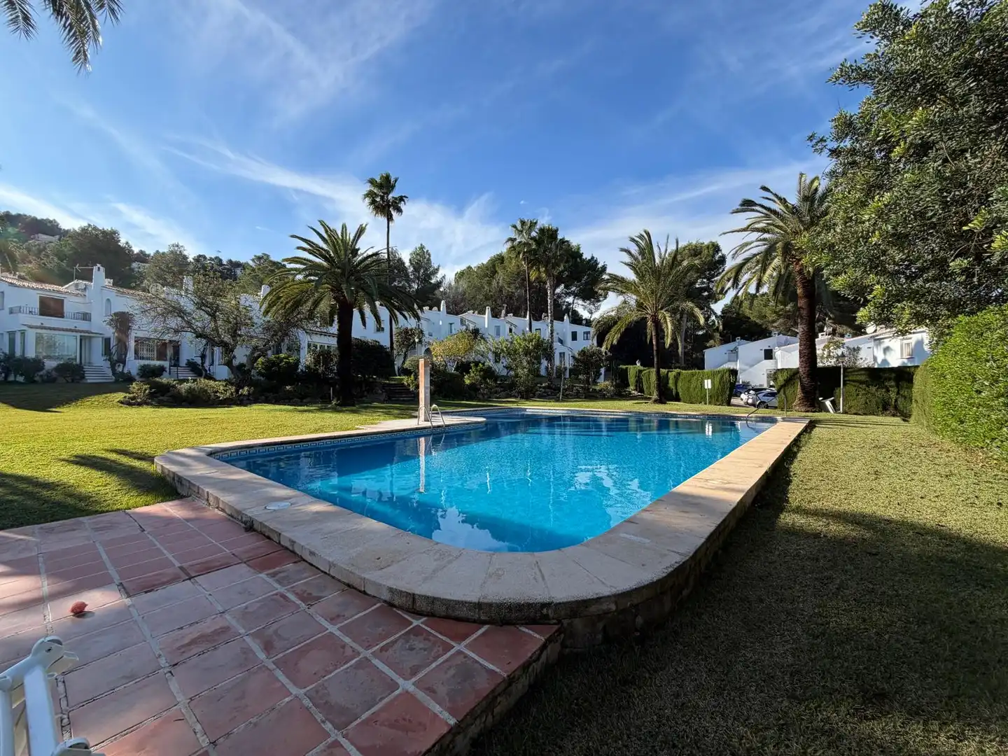Piscina de Apartament en venda en Pedreguer amb Aire condicionat, Calefacció i Jardí privat
