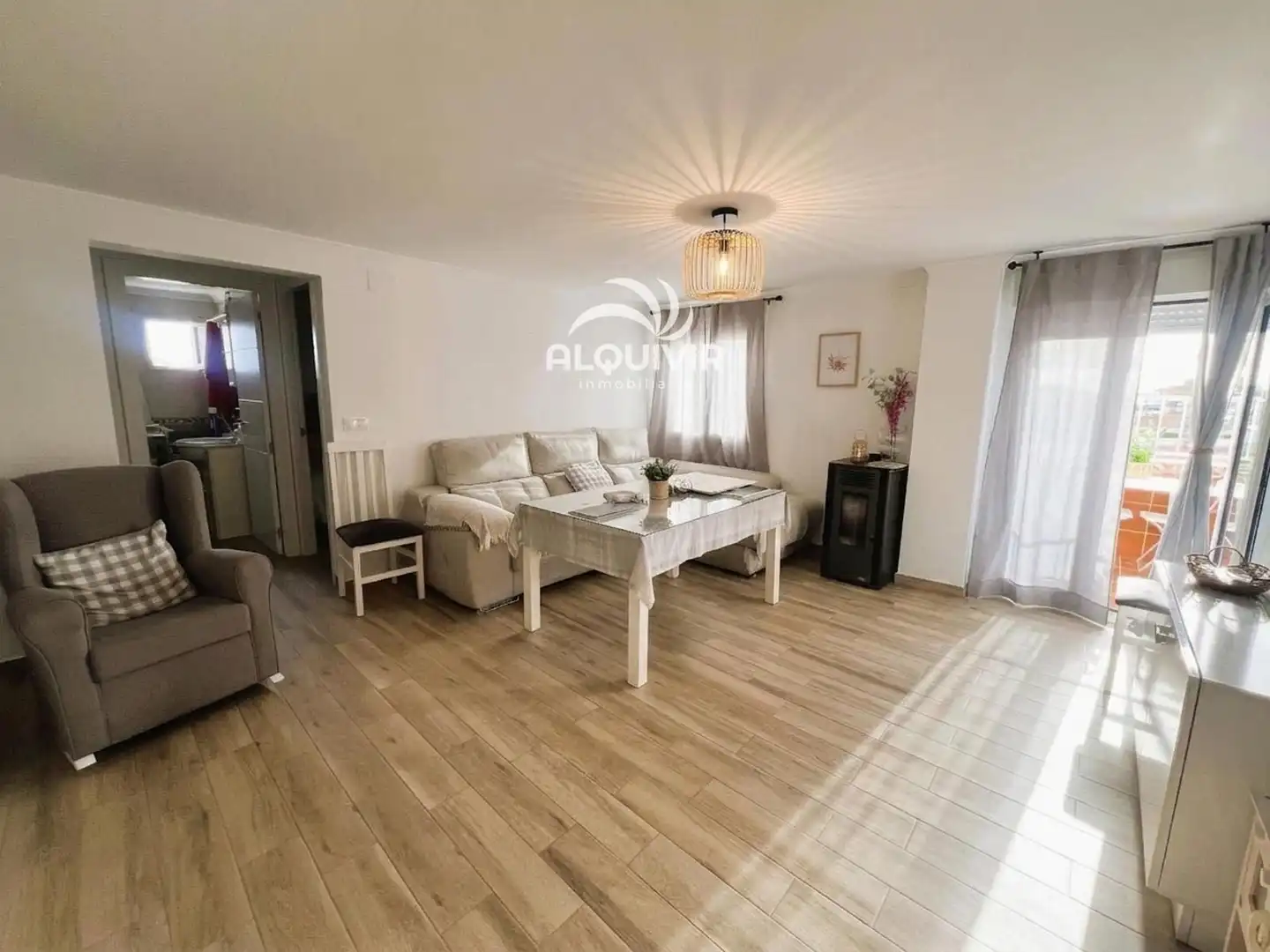 Sala de estar de Piso en venta en Almonte con Aire acondicionado, Terraza y Trastero