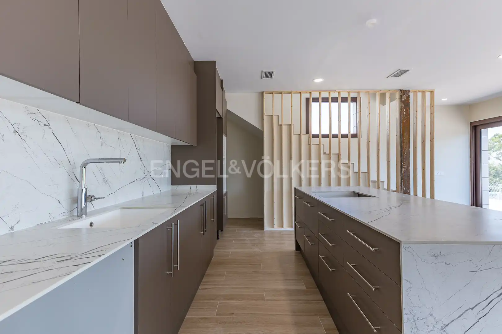 Kitchen of Houses for rent in Sant Esteve Sesrovires  with Air Conditioner, Heating and Private garden