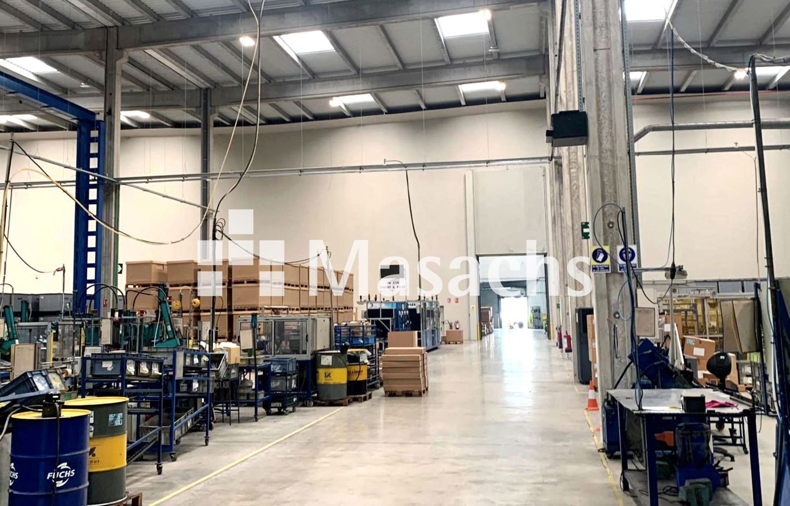 Vista exterior de Nau industrial de lloguer en Granollers