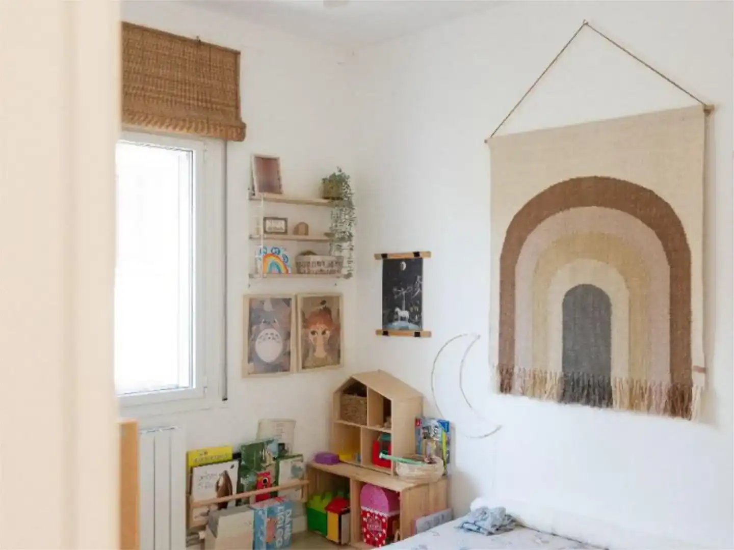Schlafzimmer von Haus oder Chalet zum Verkauf in Vilanova i la Geltrú mit Klimaanlage, Schwimmbad und Balkon