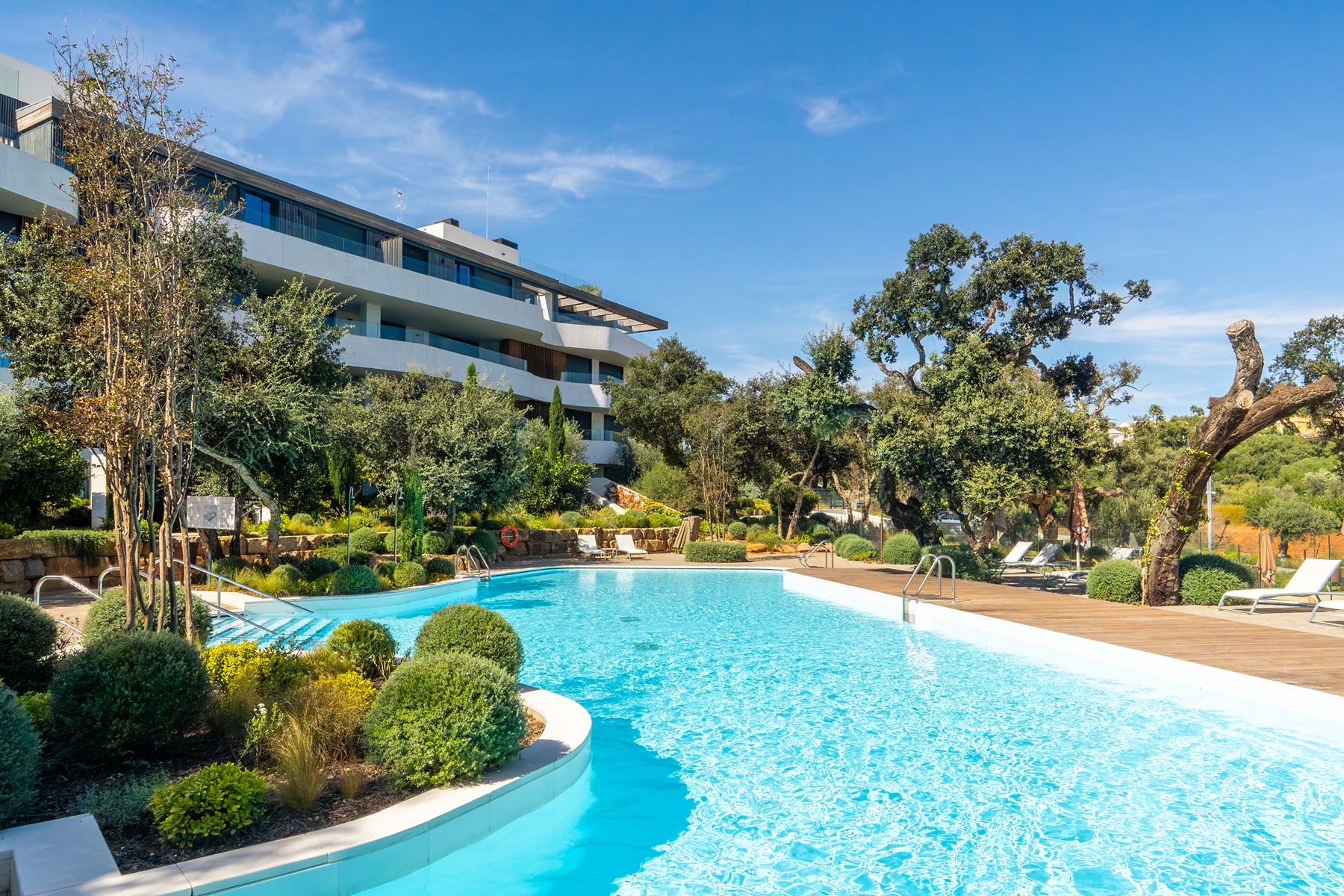 Piscina de Apartament en venda en Sotogrande amb Calefacció, Jardí privat i Terrassa