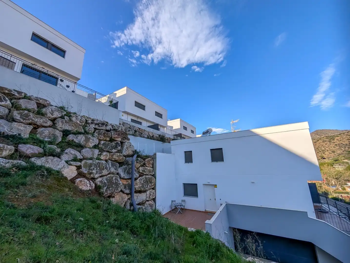 Vista exterior de Casa o chalet en venta en Colera con Aire acondicionado, Calefacción y Terraza