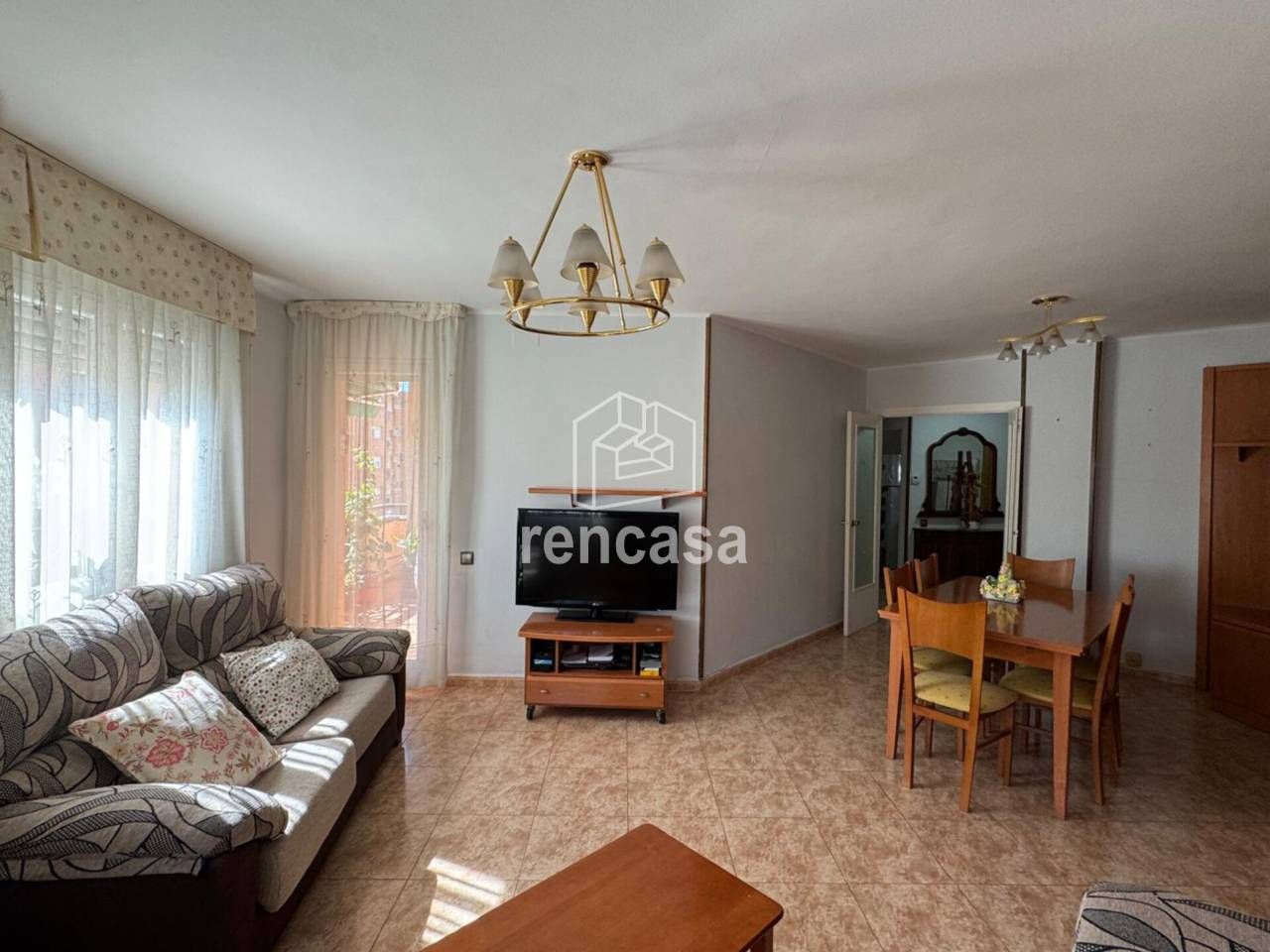 Living room of Flat for sale in  Lleida Capital  with Air Conditioner, Heating and Balcony