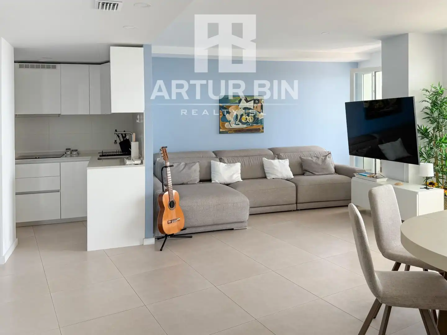 Living room of Flat for rent in Canet d'En Berenguer  with Air Conditioner, Heating and Terrace