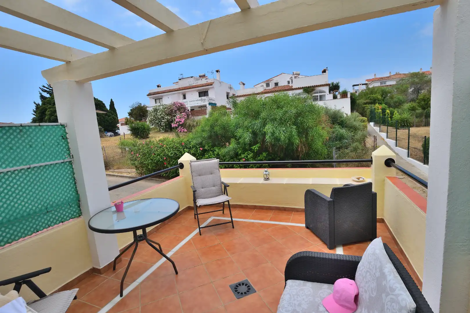 Terrace of Detached homes for sale in Manilva  with Air Conditioner, Private garden and Terrace