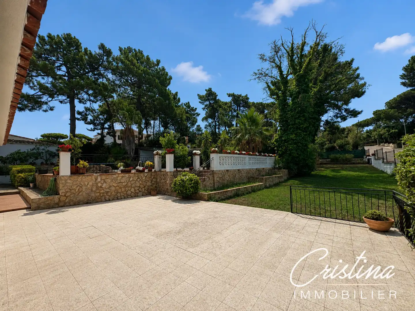Jardí de Casa o xalet en venda en Santa Cristina d'Aro amb Calefacció, Jardí privat i Terrassa