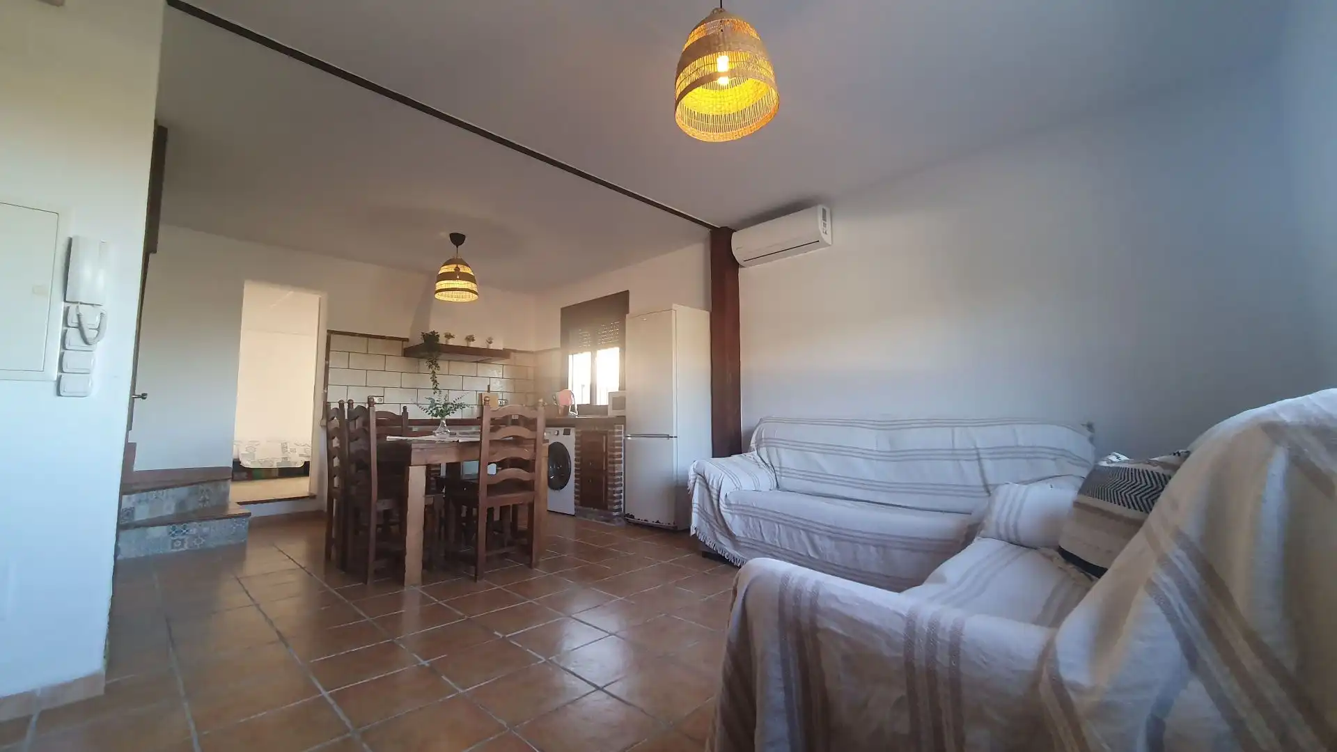 Sala de estar de Finca rústica en venta en Coín