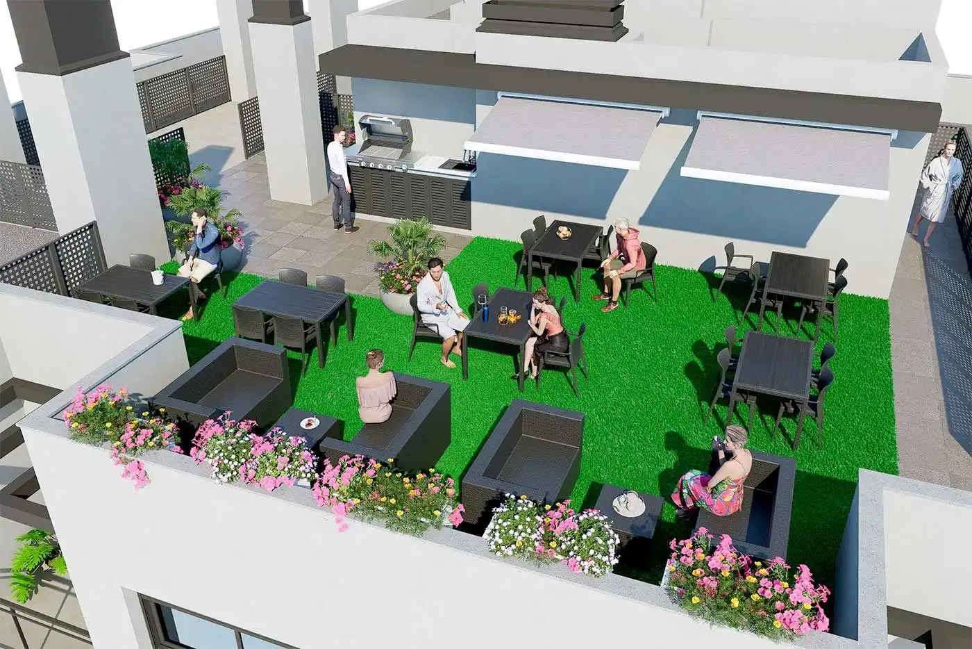 Terrace of Flat for sale in Borriol  with Air Conditioner, Heating and Terrace