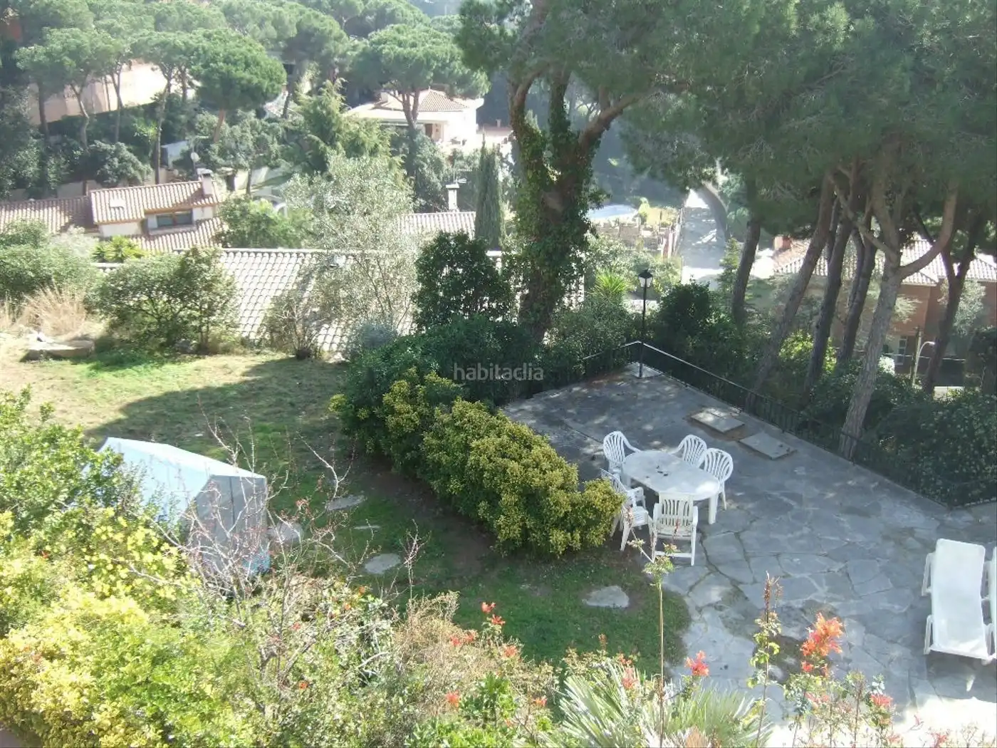 Jardí de Casa o xalet en venda en Mataró amb Calefacció, Jardí privat i Terrassa