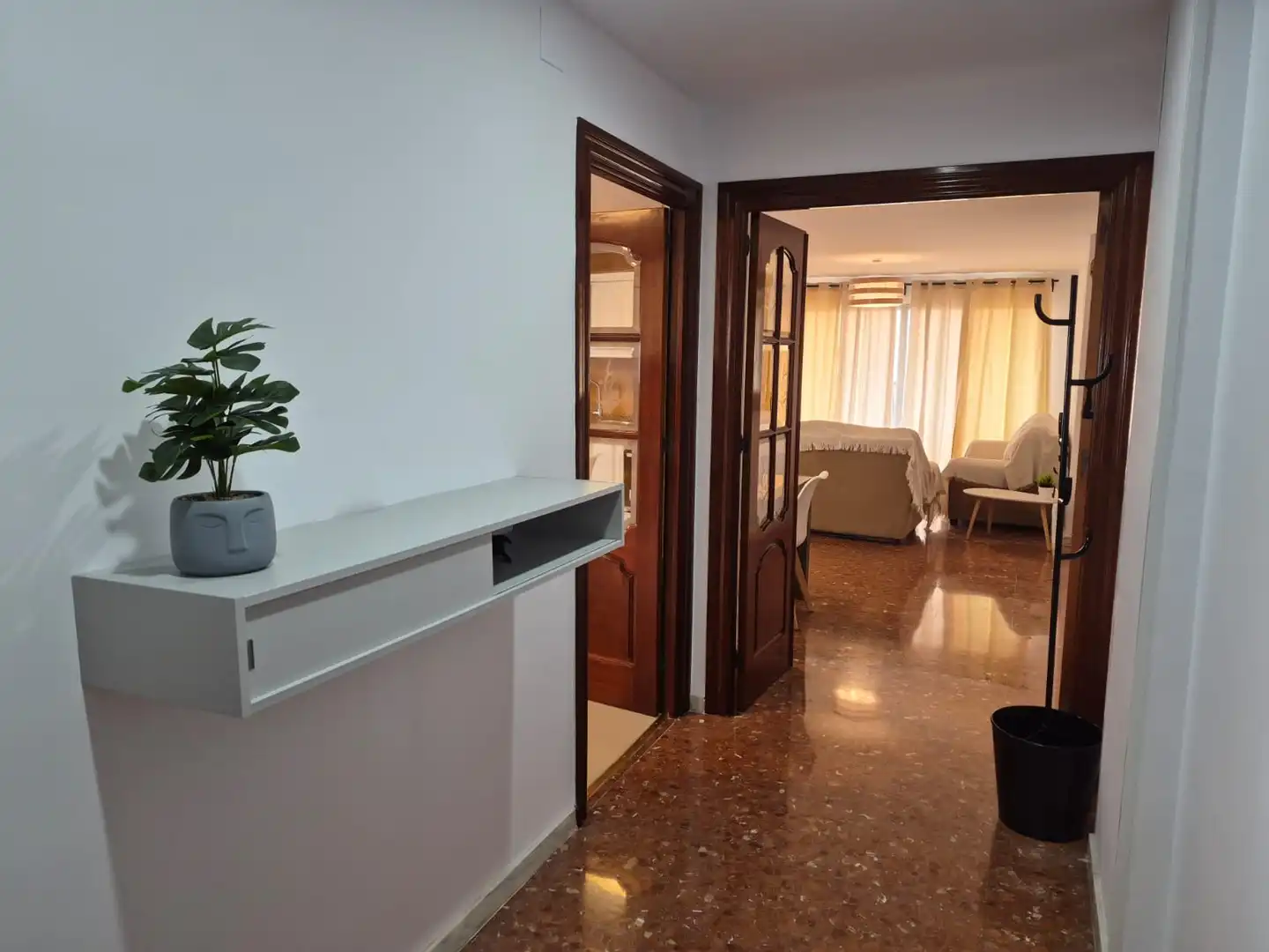 Wohnung zur Miete in Málaga mit Klimaanlage, Heizung und Terrasse