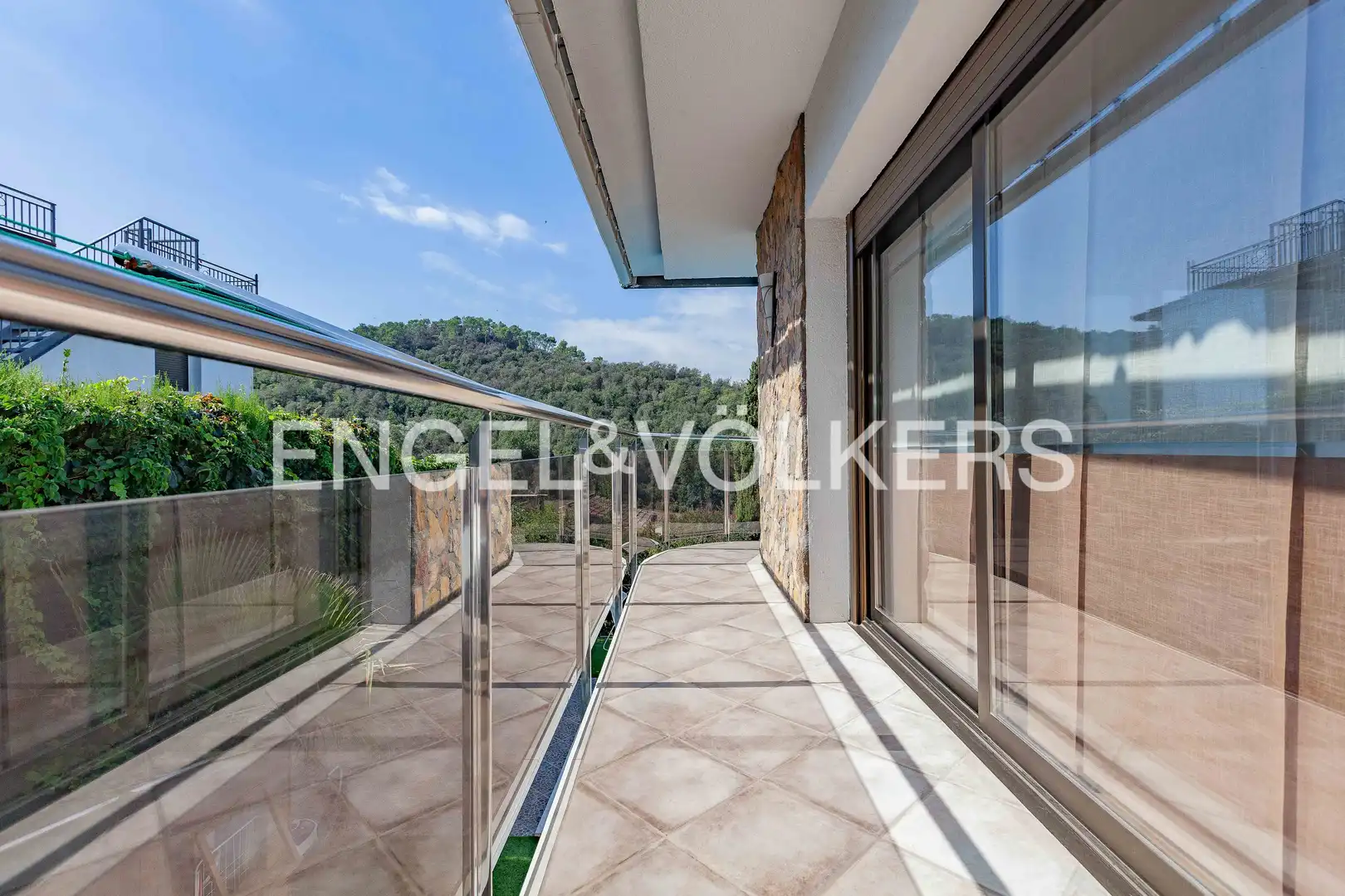 Terraza de Casa o chalet de alquiler en Llinars del Vallès con Aire acondicionado, Calefacción y Jardín privado