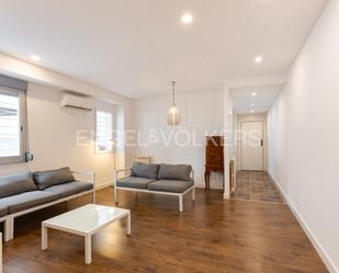 Living room of Apartment to rent in  Valencia Capital  with Air Conditioner, Heating and Terrace