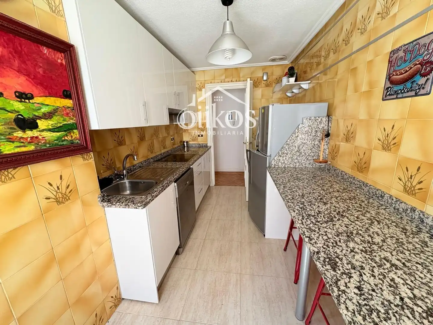 Cuina de Pis en venda en Salamanca amb Calefacció, Parquet i Terrassa