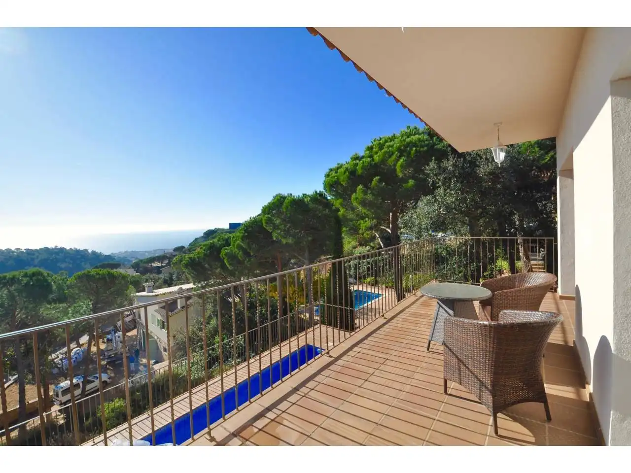 Terrassa de Casa o xalet en venda en Lloret de Mar amb Aire condicionat, Calefacció i Jardí privat