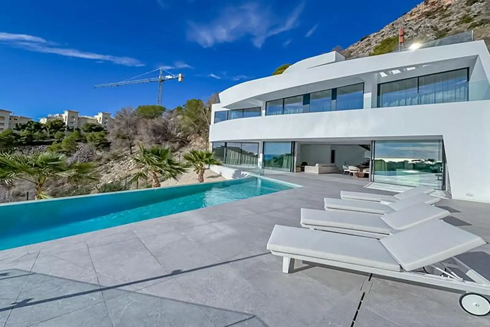 Exterior view of Houses for sale in Altea  with Air Conditioner, Heating and Terrace
