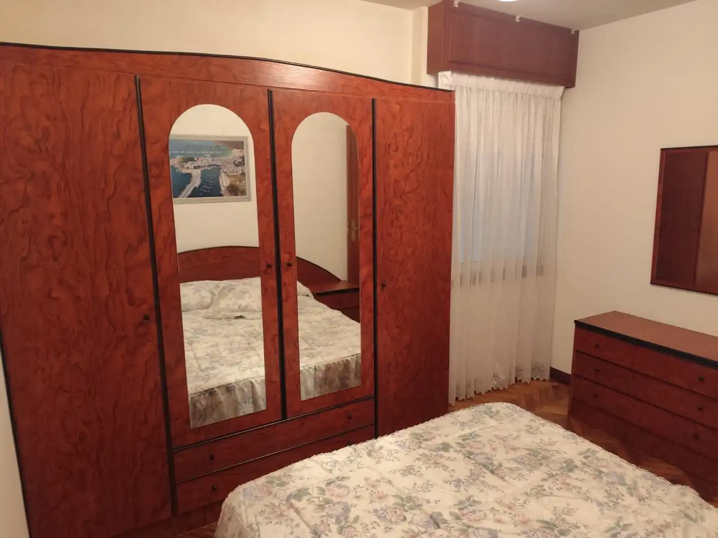 Bedroom of Flat for rent in Malpica de Bergantiños  with Heating, Terrace and Furnished