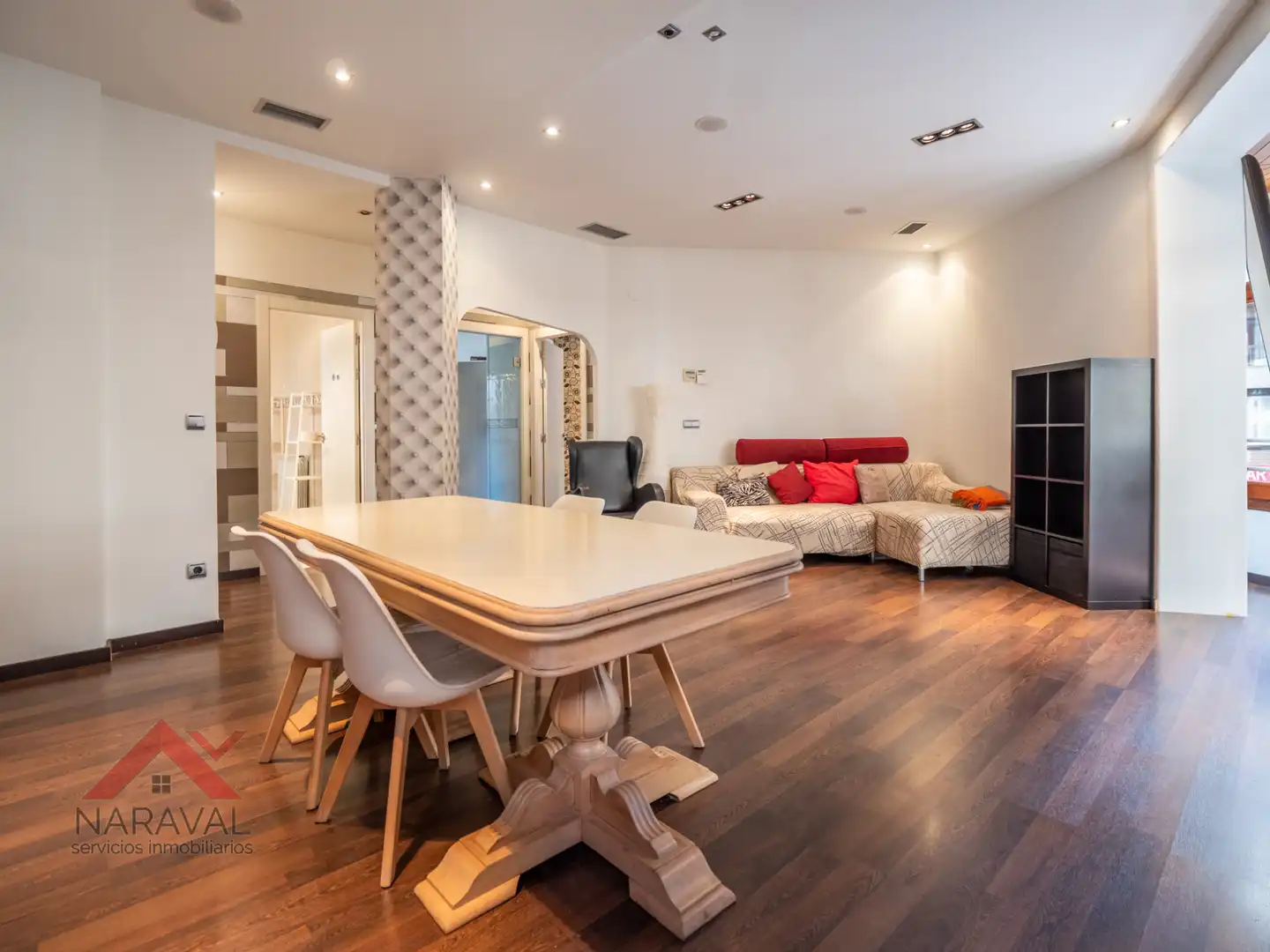 Sala d'estar de Pis en venda en Tudela amb Calefacció, Parquet i Terrassa