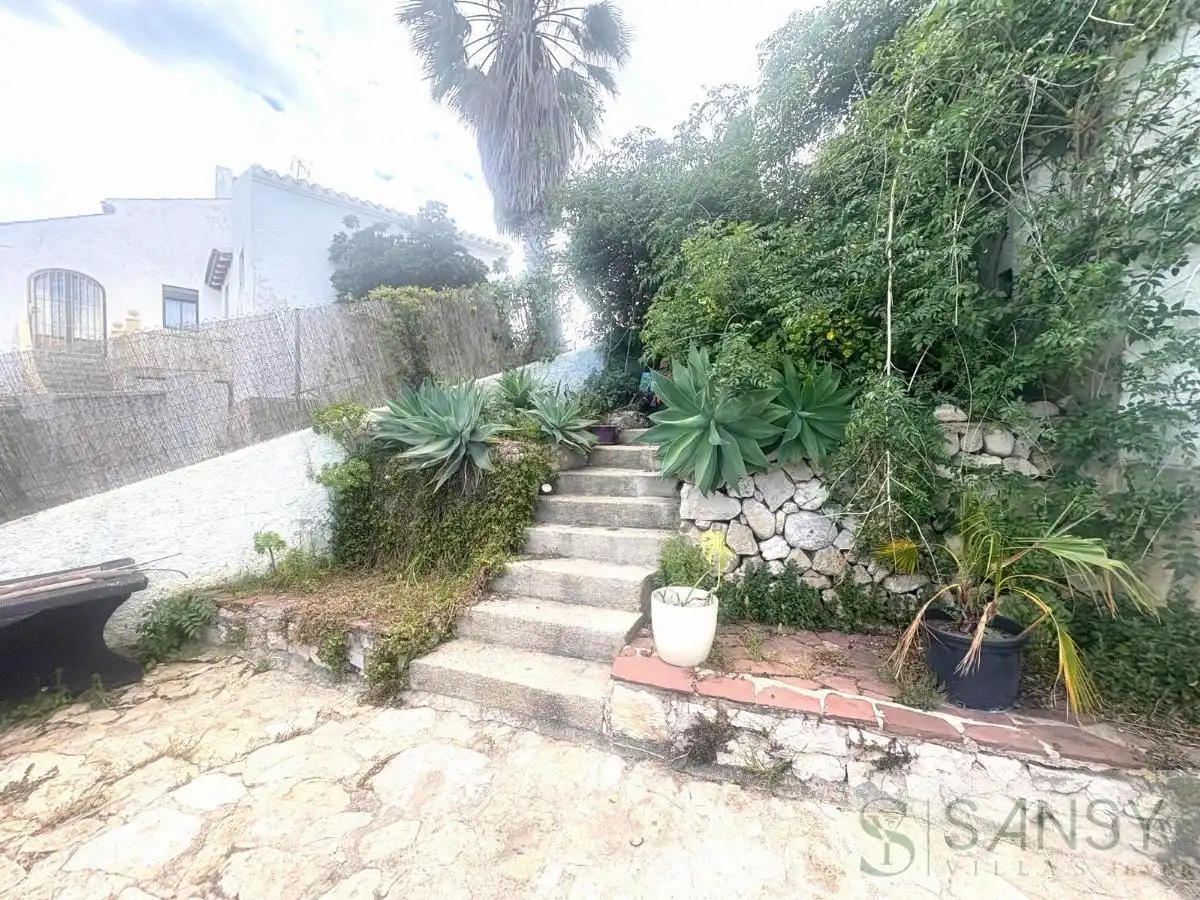 Garden of Houses for sale in Jávea / Xàbia  with Air Conditioner, Heating and Storage room