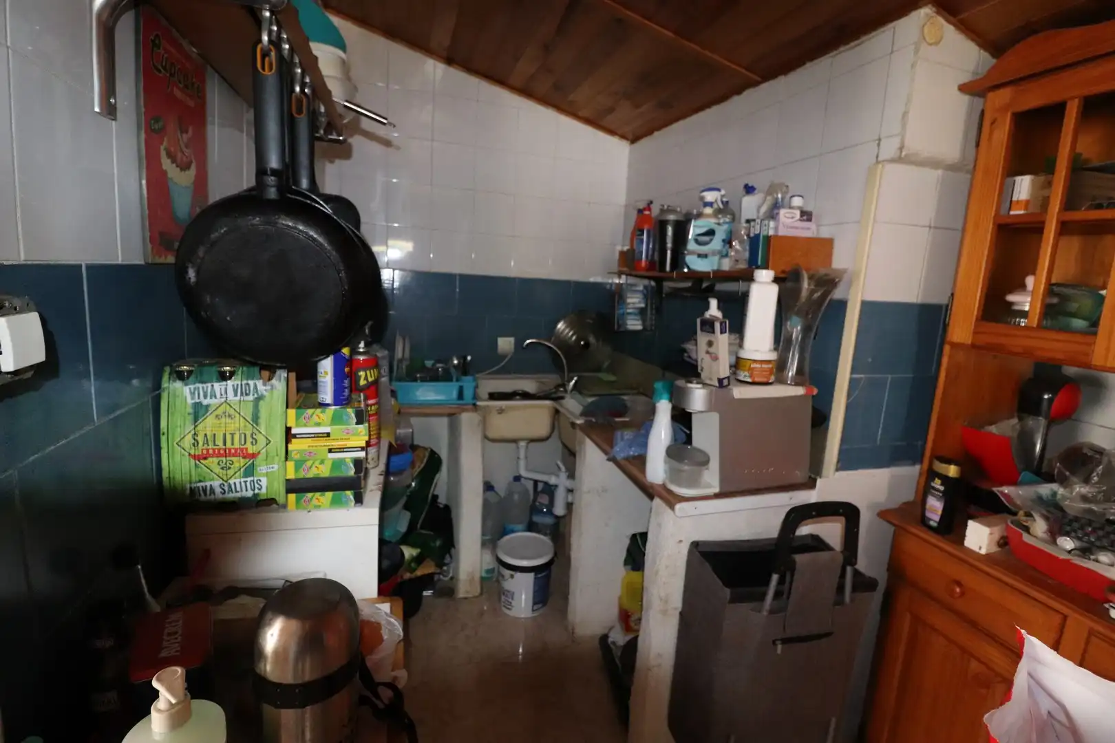 Cocina de Finca rústica en venta en Llucmajor con Calefacción, Trastero y Piscina