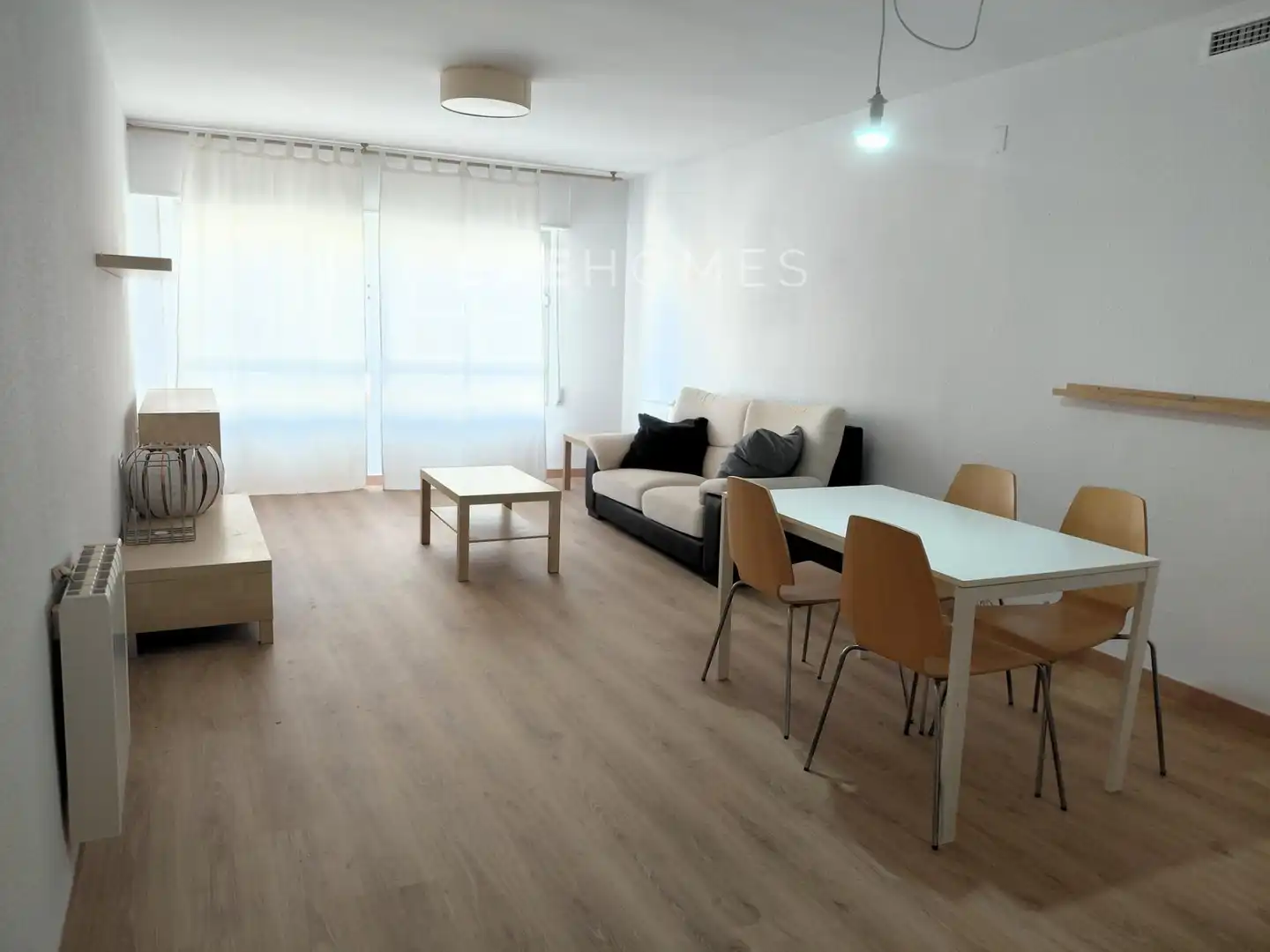 Living room of Flat for rent in Castellón de la Plana / Castelló de la Plana  with Air Conditioner and Heating