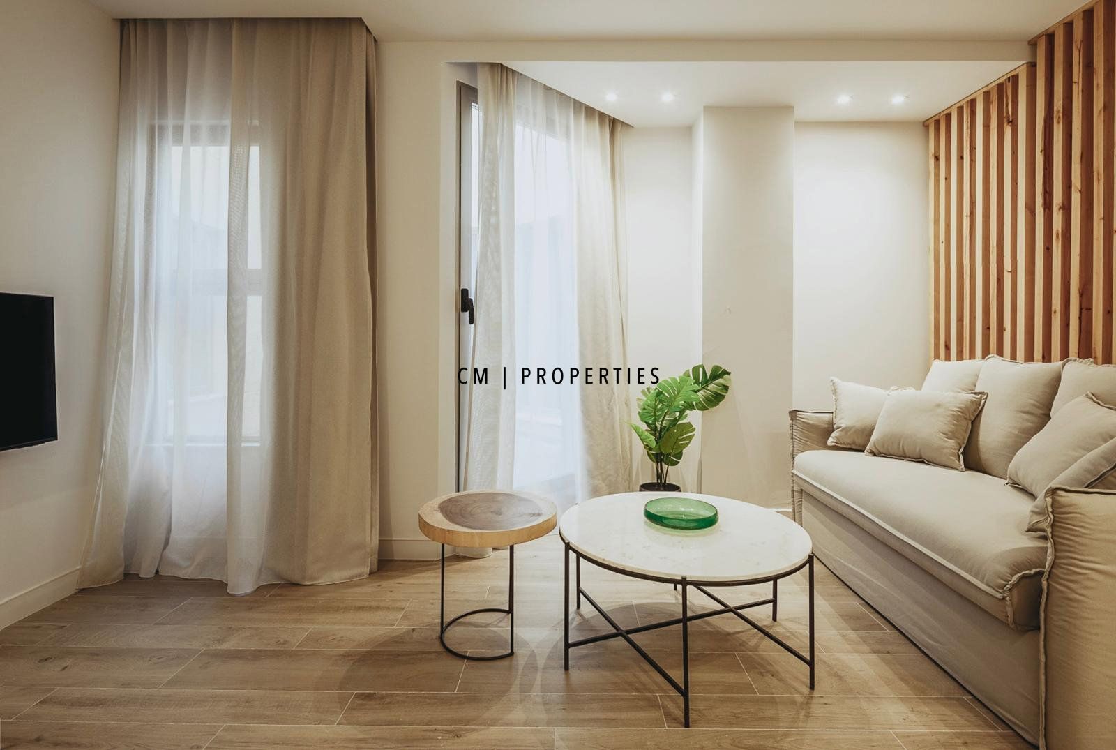 Living room of Flat to rent in  Valencia Capital  with Air Conditioner, Heating and Terrace