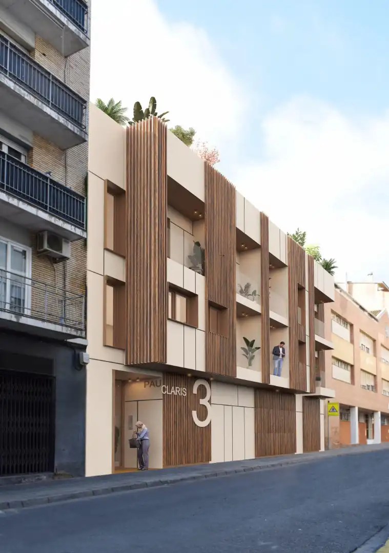Vista exterior de Piso en venta en Lleida con Aire acondicionado, Calefacción y Parquet
