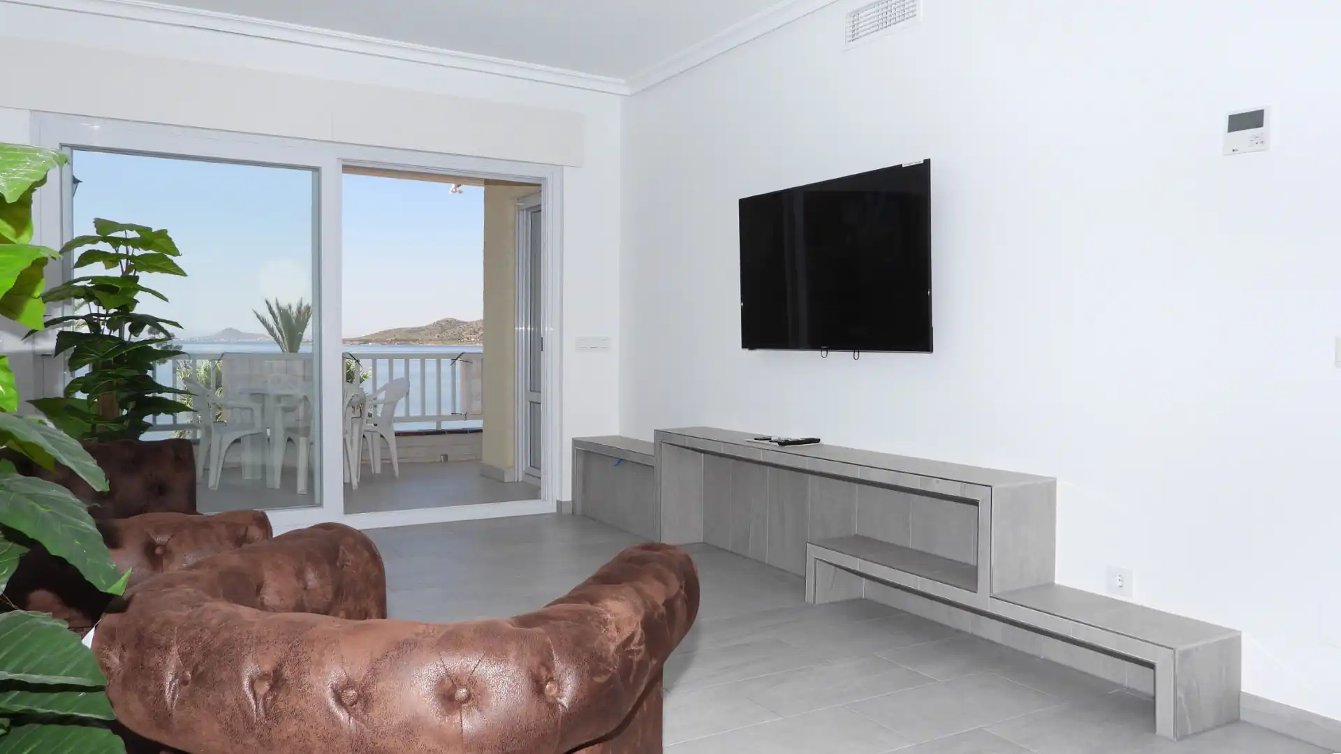 Living room of Flat for sale in La Manga del Mar Menor  with Air Conditioner, Heating and Terrace