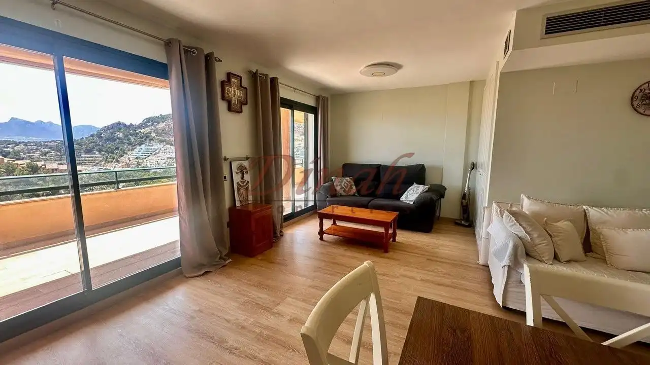 Sala de estar de Apartamento en venta en Altea con Aire acondicionado, Calefacción y Terraza