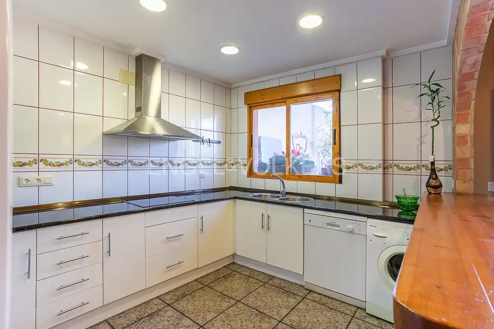 Kitchen of Houses for sale in La Vall de Laguar  with Air Conditioner, Heating and Terrace