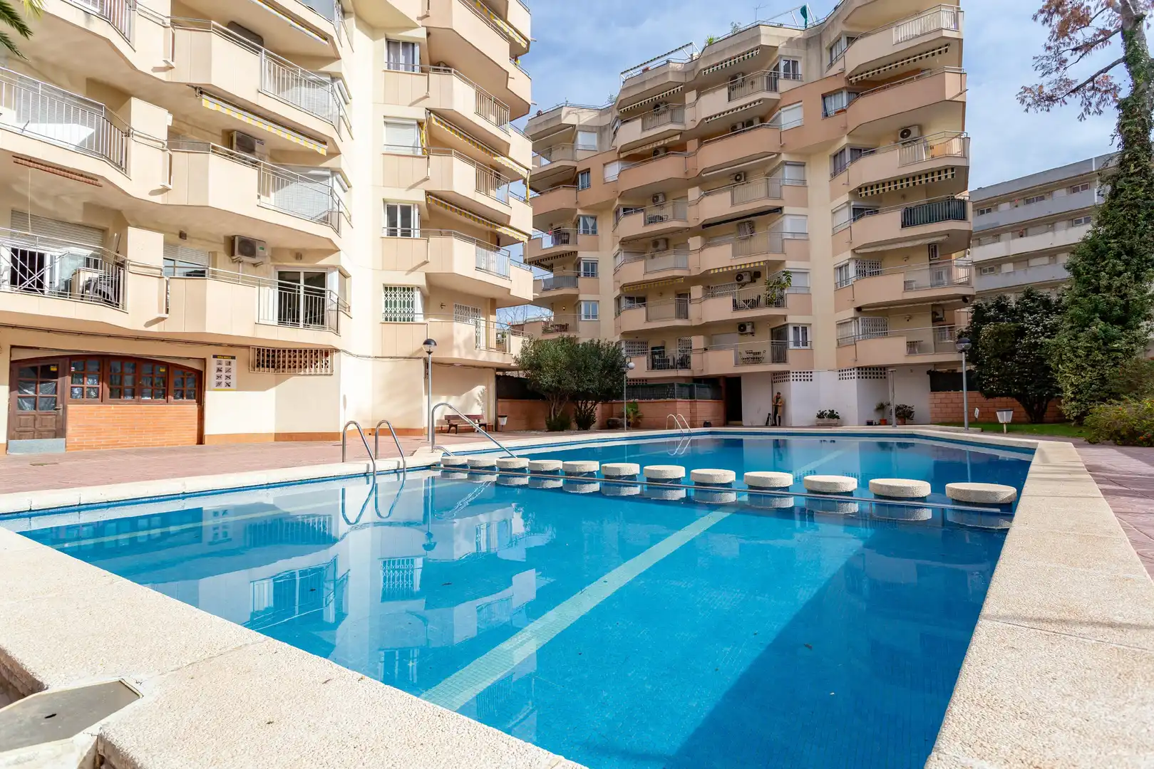 Swimming pool of Flat for sale in Salou  with Air Conditioner, Private garden and Terrace