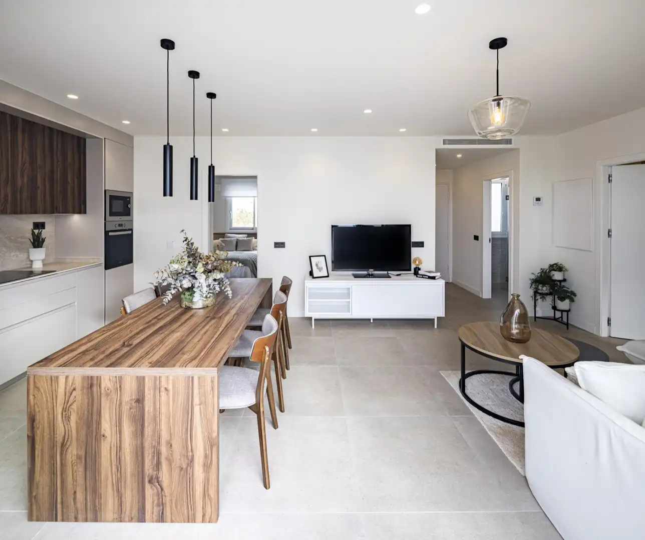 Comedor de Casa o chalet en venta en Pilar de la Horadada con Jardín privado, Terraza y Piscina comunitaria