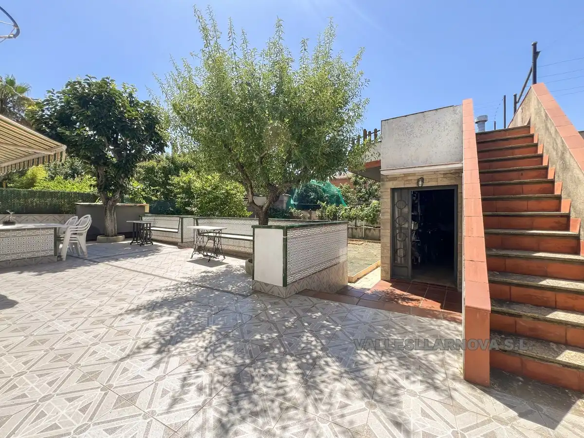 Garden of Houses for sale in Parets del Vallès  with Private garden, Terrace and Storage room