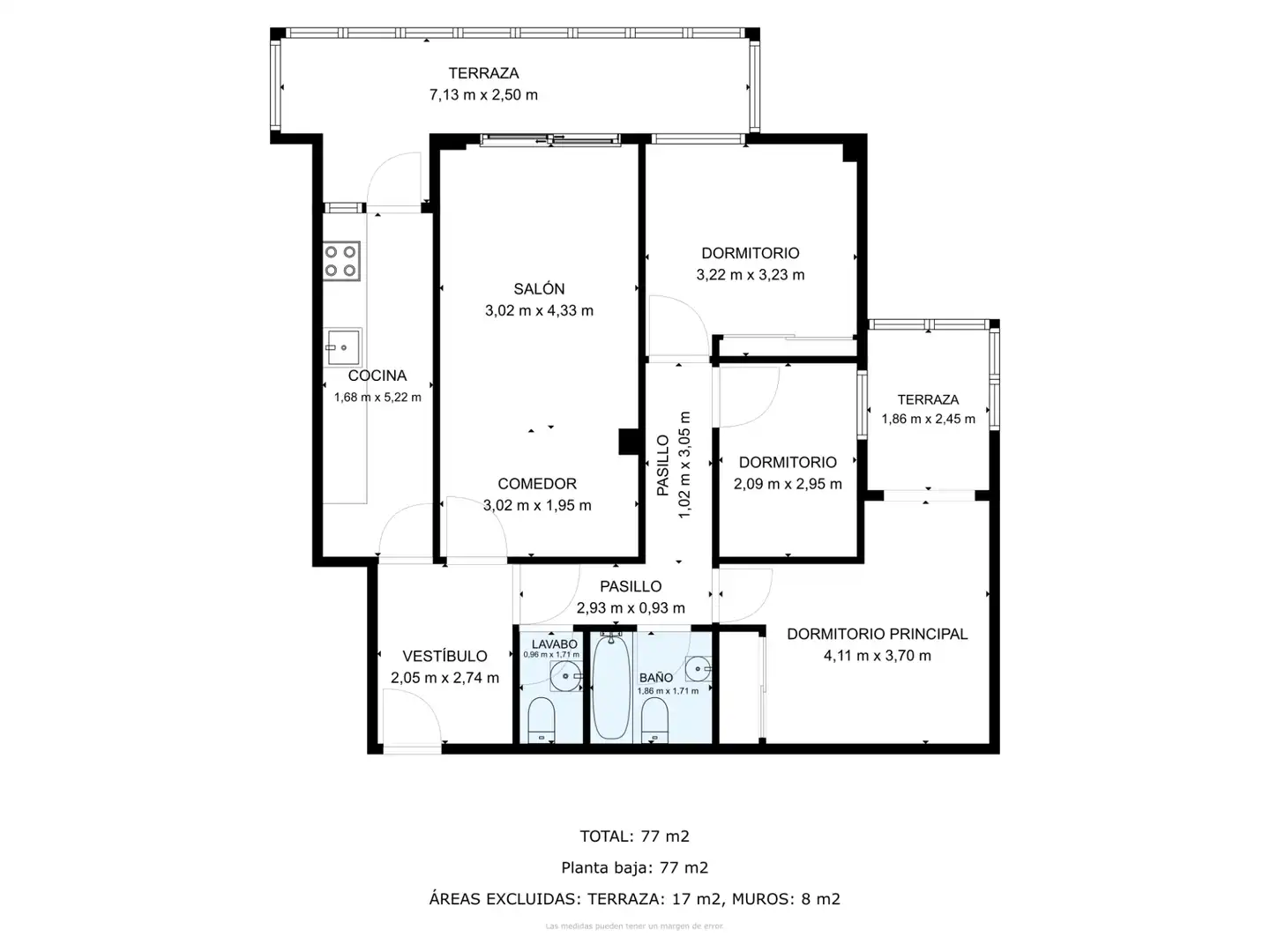 Piso en venta en Madrid con Aire acondicionado, Calefacción y Terraza