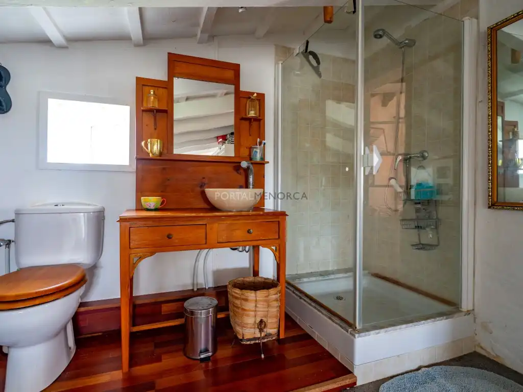 Baño de Finca rústica en venta en Es Castell