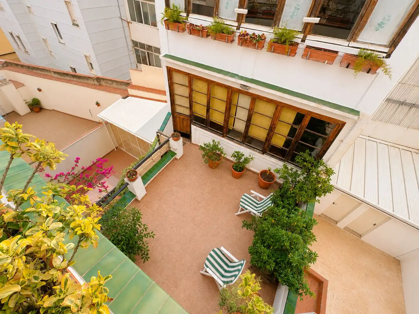 Terrassa de Casa adosada en venda en Mataró amb Aire condicionat, Calefacció i Parquet