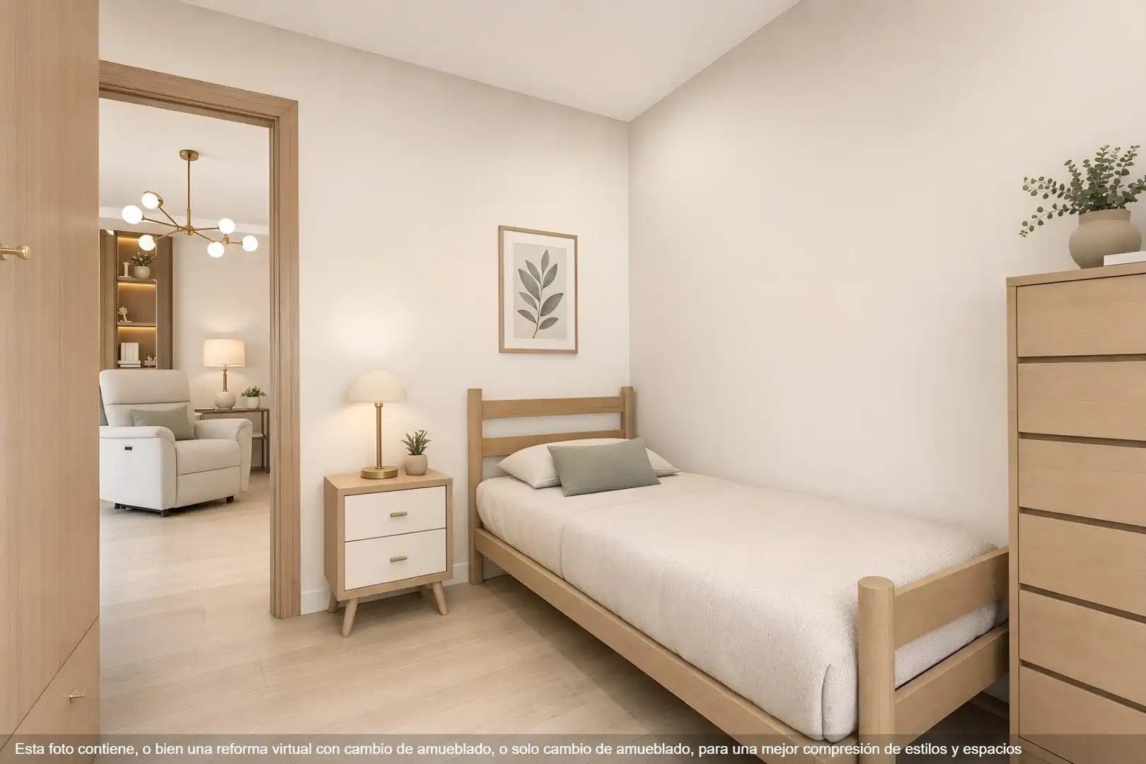 Bedroom of Flat for sale in Granada  with Air Conditioner, Terrace and Alarm