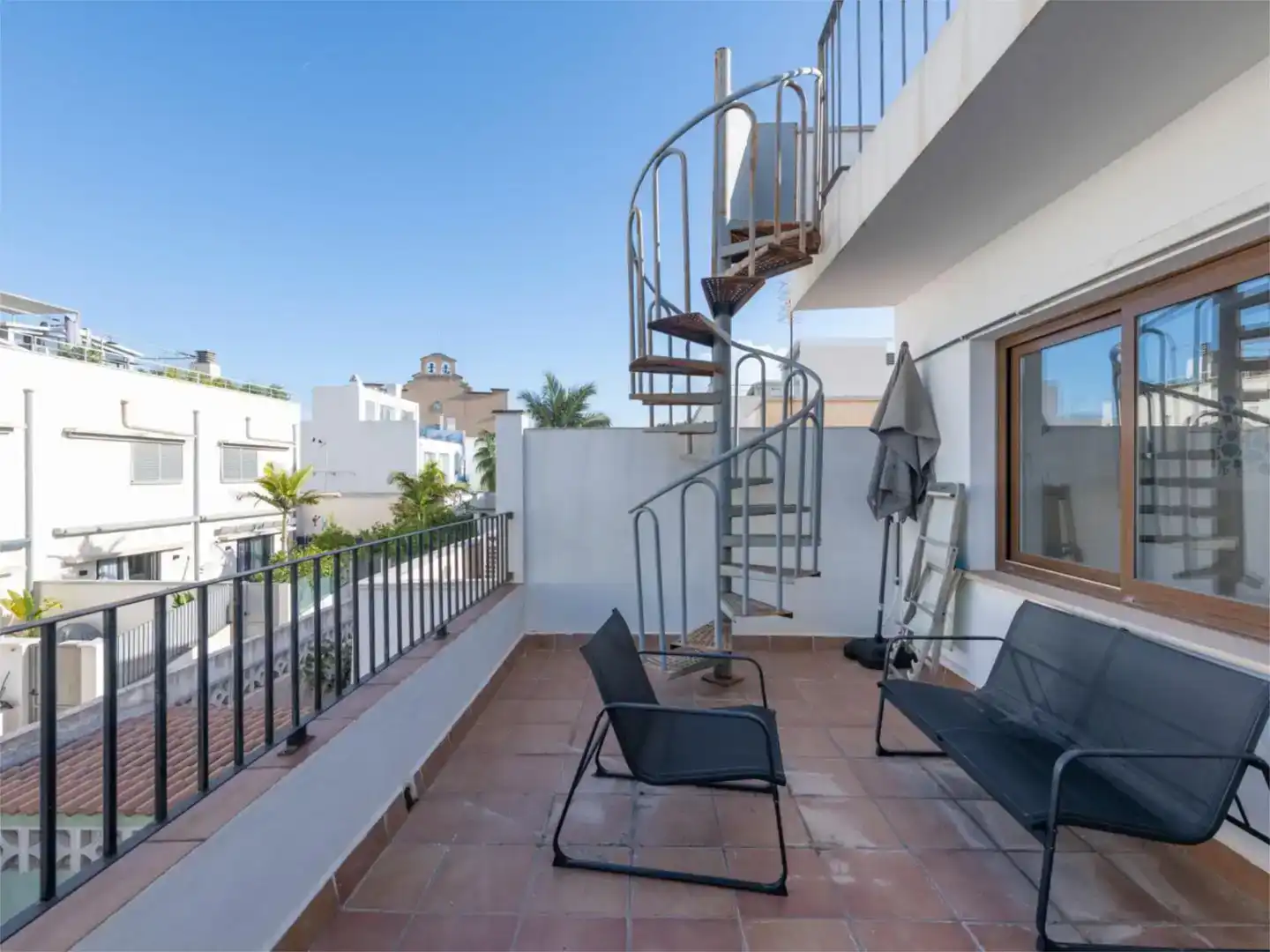 Terrassa de Casa adosada en venda en  Palma de Mallorca amb Aire condicionat