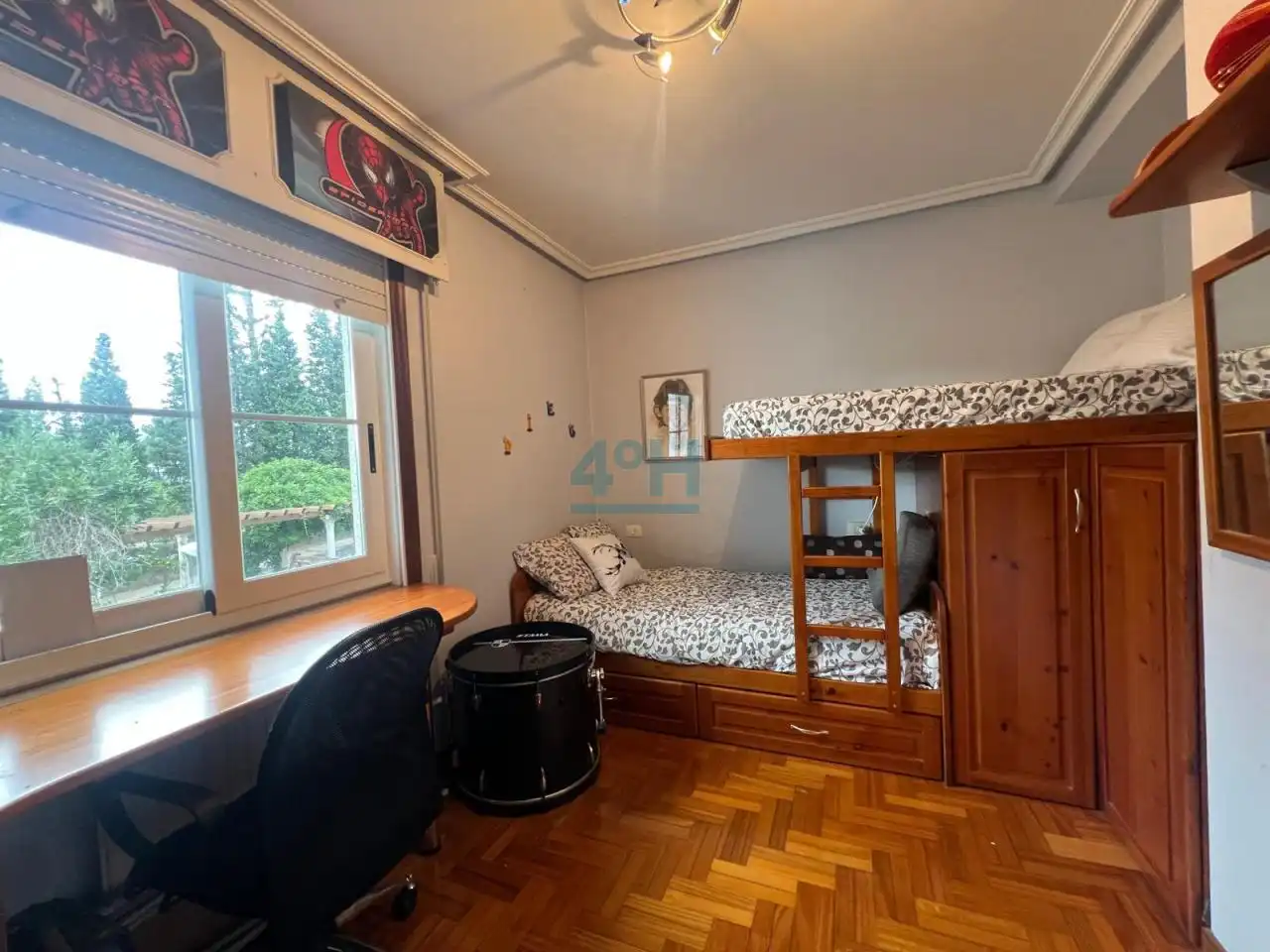 Habitación de Casa adosada en venta en Ourense Capital  con Calefacción, Jardín privado y Parquet