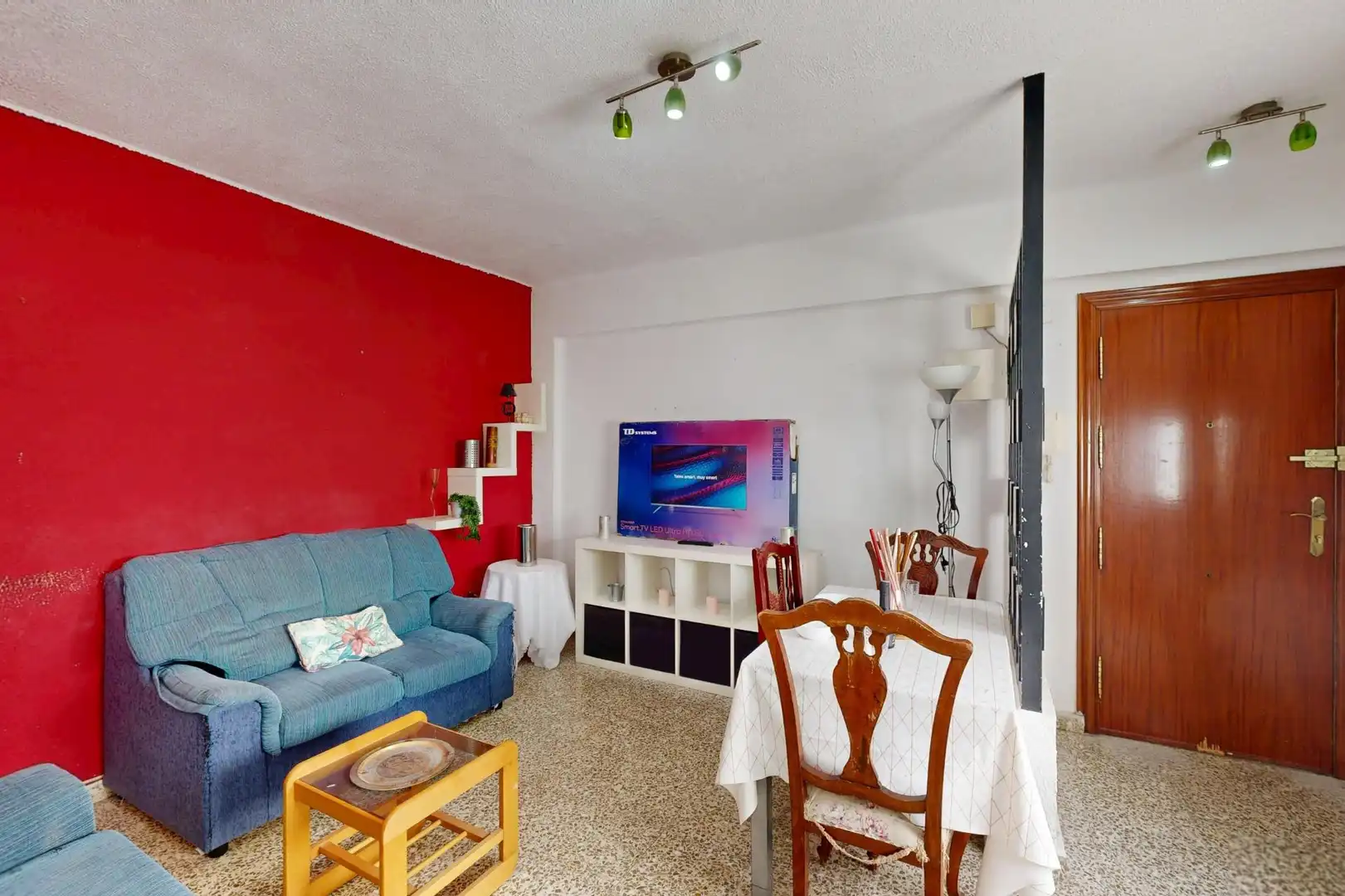 Sala de estar de Piso en venta en Cartagena con Balcón