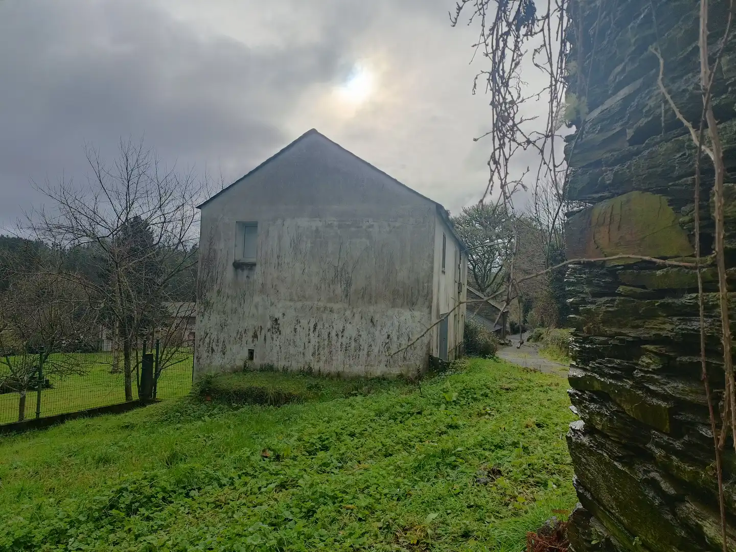 Vista exterior de Casa o xalet en venda en Guitiriz amb Jardí privat