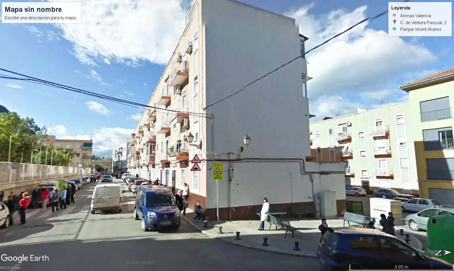 Außenansicht von Wohnung zur Miete in Xàtiva mit Klimaanlage, Heizung und Ofen