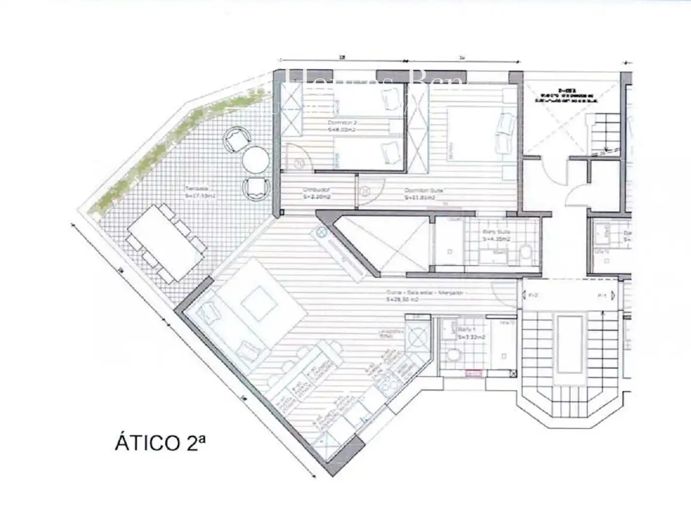 Attique avec terrasse à vendre à Provença, imagen 36